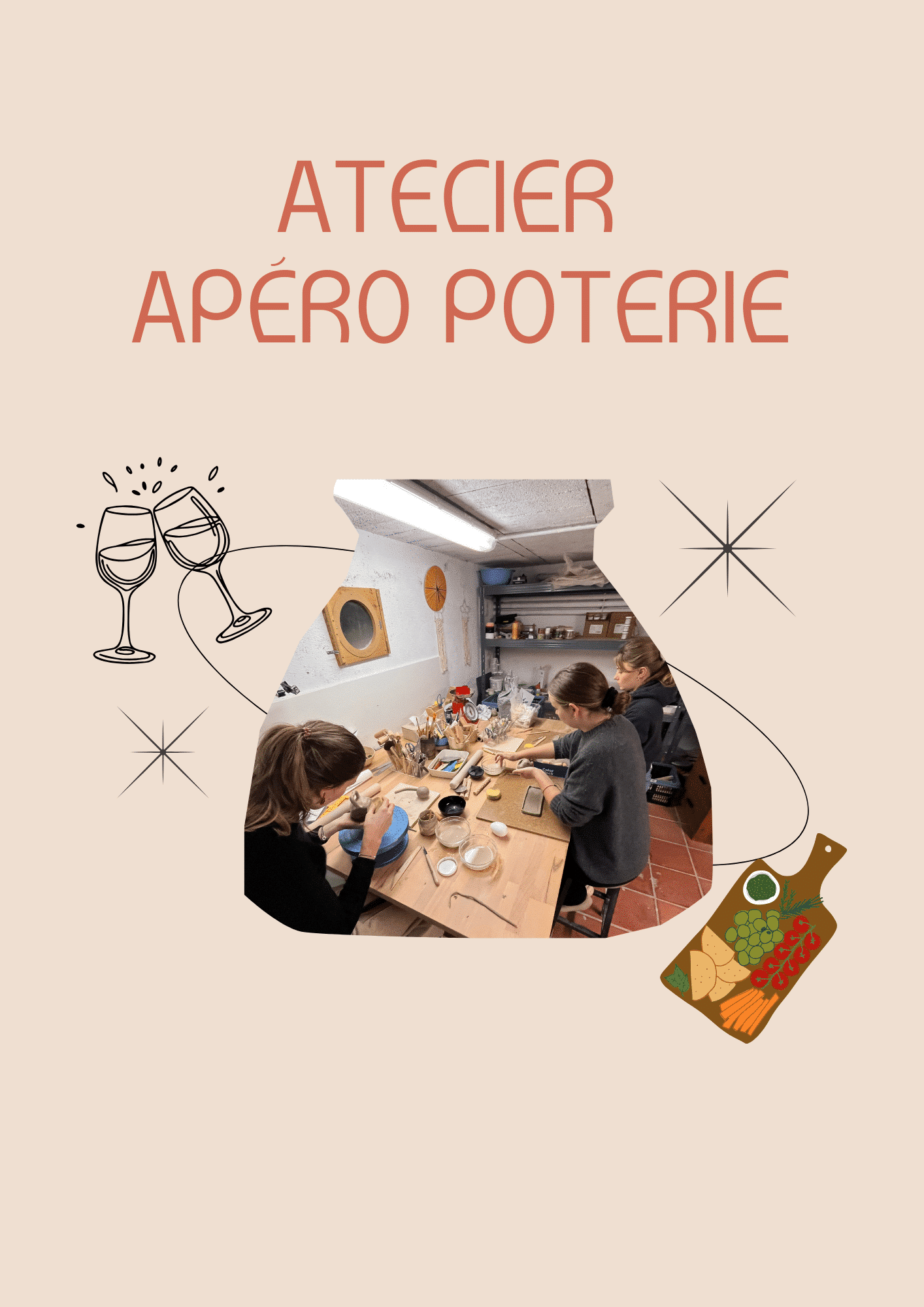 Atelier Apéro Poterie du 15 Octobre